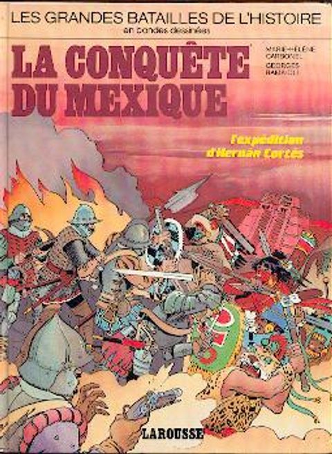 Couverture de l'album La conquête du Mexique 