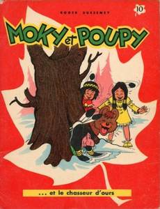 Couverture de l'album Moky et Poupy et le chasseur d'ours