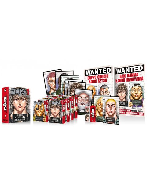Aperçu de l'album New Grappler Baki - Coffret Collector tome 1 - Tomes 1 à 8