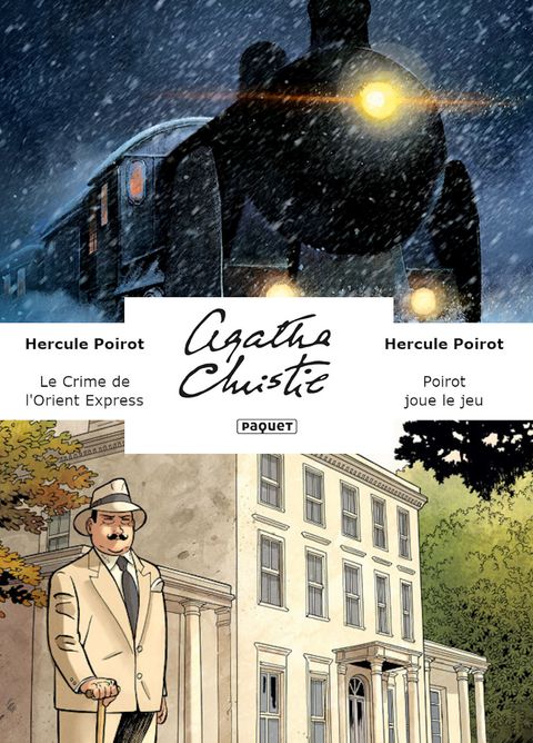 Couverture de l'album ECRIN H.POIROT - LE CRIME DE L'ORIENT EXPRESS