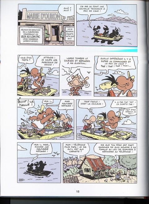 Aperçu de l'album La Brousse en Folie tome 24 - Les Jeux au Loin Pic