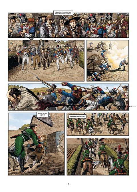 Aperçu de l'album Révolutions - quand l'Histoire de France A Basculé tome 1 - 18 Brumaire