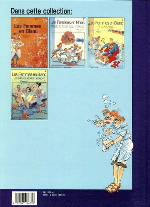 Aperçu de l'album Les femmes en blanc tome 5 - J'étais infirme hier