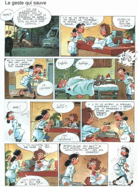 Aperçu de l'album Les femmes en blanc tome 5 - J'étais infirme hier