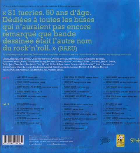 Aperçu de l'album Rock'n'roll Antédiluvien