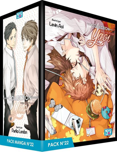 Couverture de l'album Pack Boy's Love - Pack 22 - 5 Mangas (Livres) - Yaoi