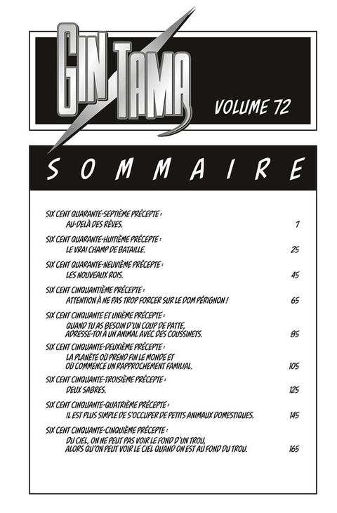 Aperçu de l'album Gintama tome 72 - Gintama - Tome 72