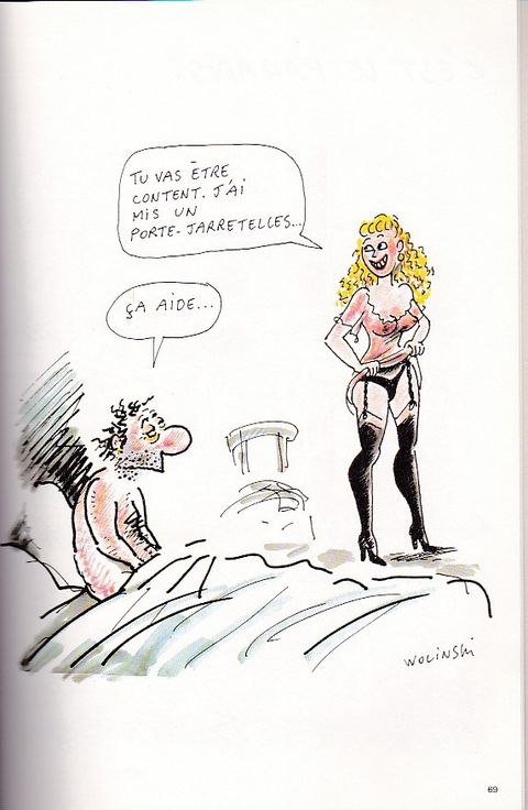 Aperçu de l'album Wolinski (One-Shot) tome 1988 - Il n'y a plus d'hommes !