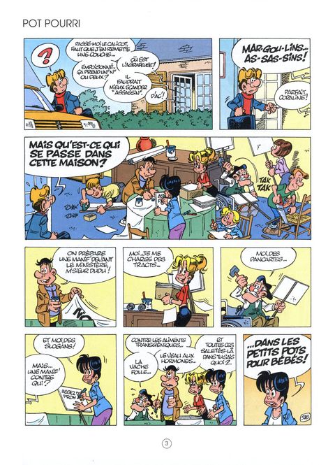 Aperçu de l'album Toupet tome 14 - Toupet Sabote l'Autorite