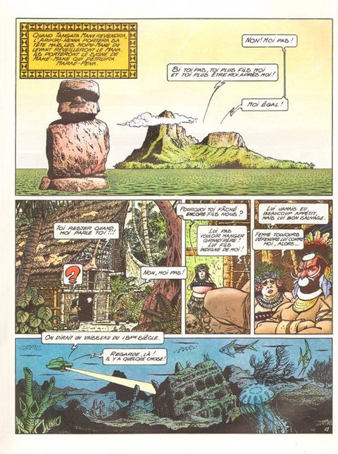 Aperçu de l'album Une aventure de Marc Mathieu tome 6 - Le Retour de Tangata Manu