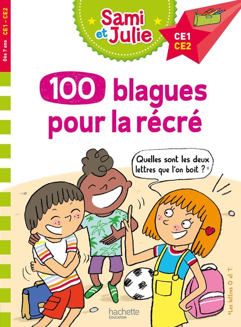 Couverture de l'album 100 blagues pour la récré