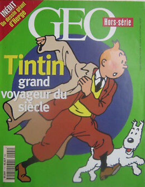 Couverture de l'album Tintin grand voyageur du siècle
