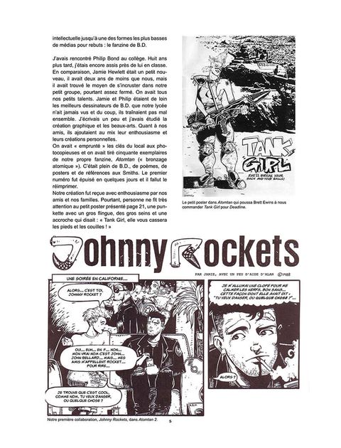 Aperçu de l'album Tank Girl tome 1