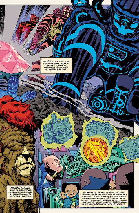 Aperçu de l'album L'Histoire de l'Univers Marvel - L'histoire de l'univers Marvel