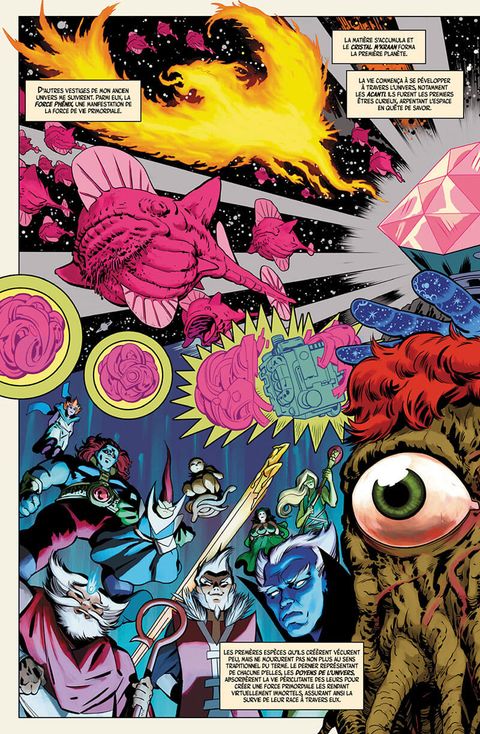 Aperçu de l'album L'Histoire de l'Univers Marvel - L'histoire de l'univers Marvel