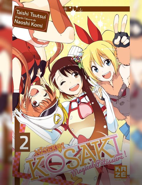 Nisekoi Kosaki magical pâtissière tome Bubble BD, Comics et
