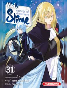 Couverture du premier album de la série Moi, quand je me réincarne en Slime