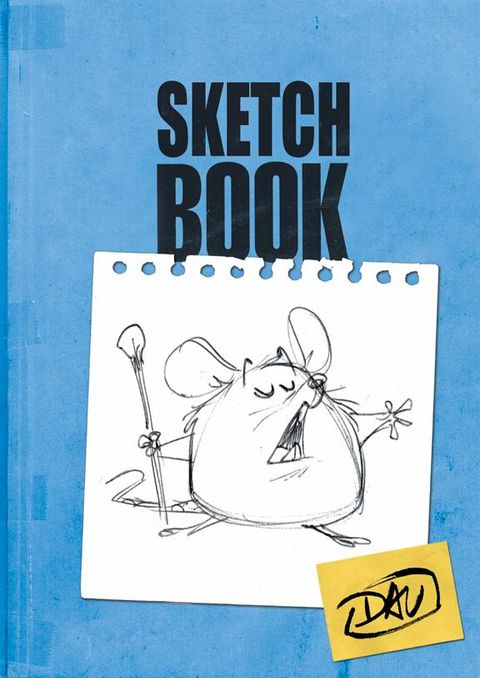 Couverture de l'album DAV - Sketchbook 2025 exclusif Pulp's BD