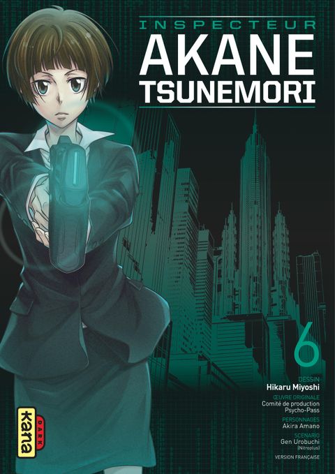 Couverture de l'album Psycho-Pass Inspecteur Akane Tsunemori