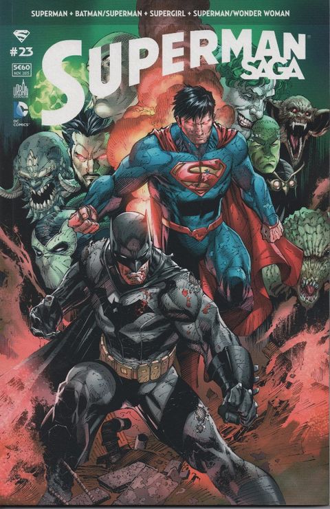 Couverture de l'album Superman Saga