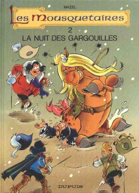 Couverture de l'album la nuit des gargouilles (T2 Dupuis)