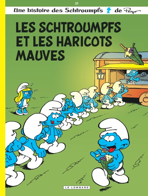 Couverture de l'album Les Schtroumpfs et les haricots mauves