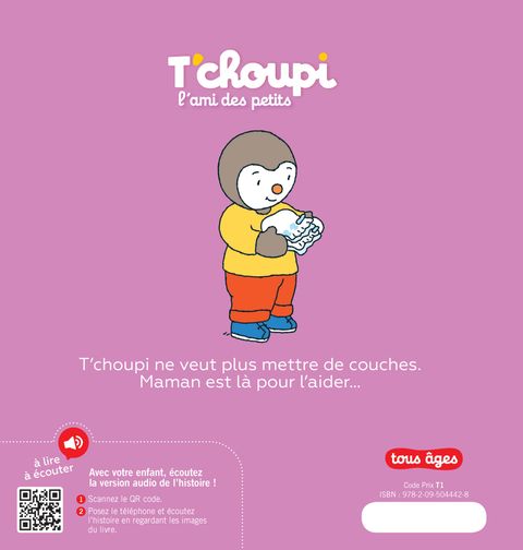 Aperçu de l'album T'choupi tome 88 - T'choupi ne met plus de couches