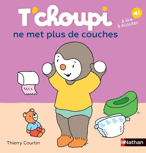 Couverture de l'album T'choupi ne met plus de couches