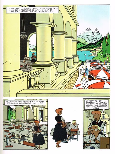 Aperçu de l'album Freddy Lombard tome 4 - Vacances à Budapest