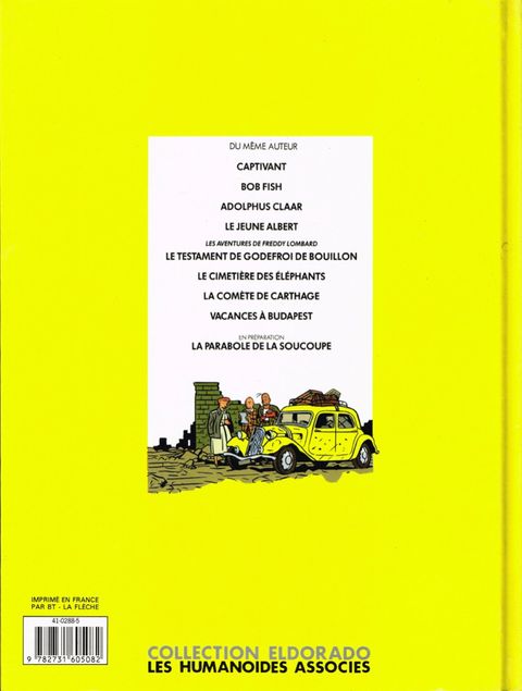 Aperçu de l'album Freddy Lombard tome 4 - Vacances à Budapest