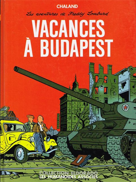 Couverture de l'album Vacances à Budapest