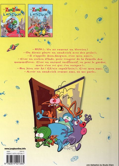 Aperçu de l'album Les Zinzins de l'espace tome 1 - Les Zinzins de l'espace, Tome 1 :
