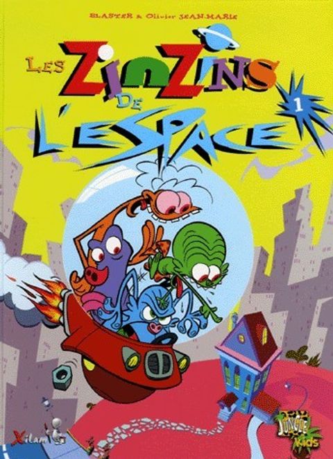Couverture de l'album Les Zinzins de l'espace, Tome 1 :