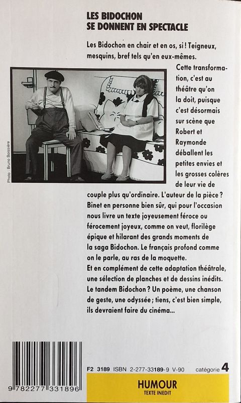 Aperçu de l'album Les Bidochon (Hors Série) tome 1990 - Les Bidochons se donnent en spectacle