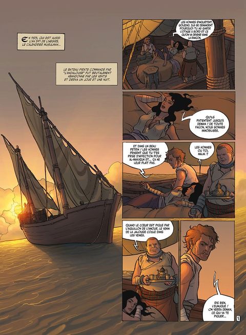 Aperçu de l'album Lune d'Ombre tome 3 - L'Ile aux Demons