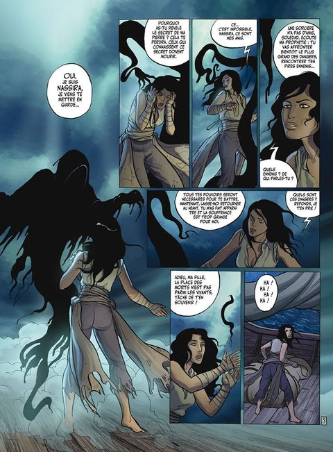 Aperçu de l'album Lune d'Ombre tome 3 - L'Ile aux Demons