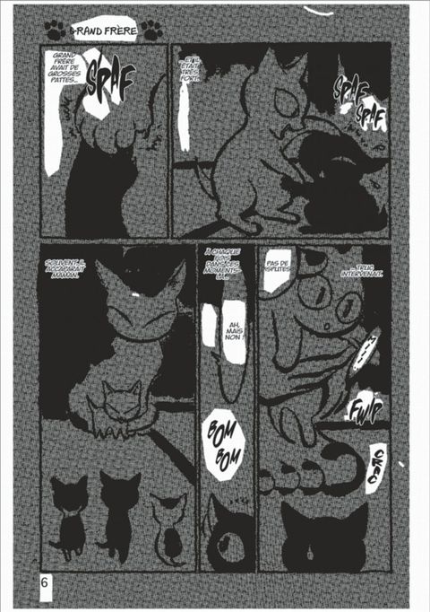 Aperçu de l'album Kuro un Coeur de Chat tome 1