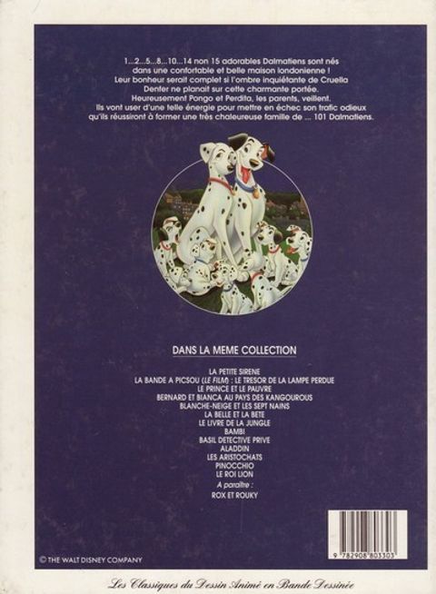Aperçu de l'album Les 101 dalmatiens