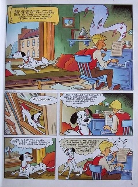 Aperçu de l'album Les 101 dalmatiens