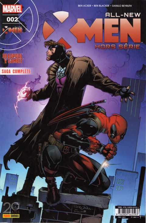 Couverture de l'album Deadpool v gambit