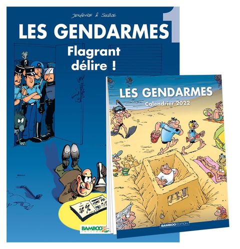 Couverture de l'album Les Gendarmes - tome 01 + Calendrier 2022 offert