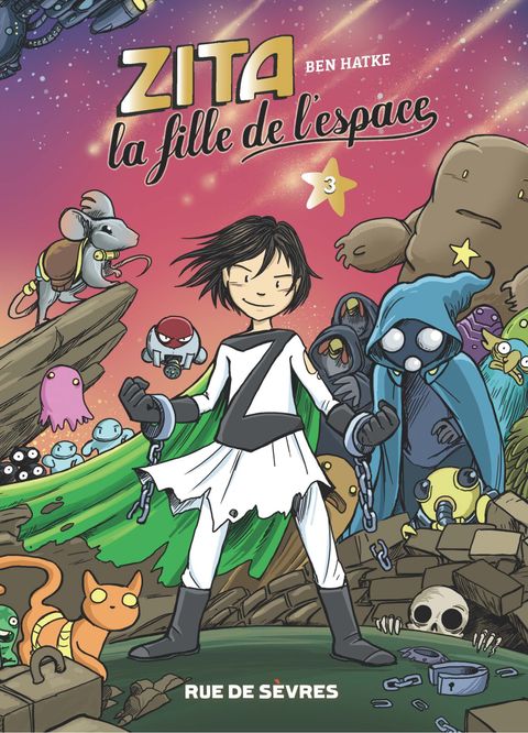 Couverture de l'album La Fille de l'Espace T3