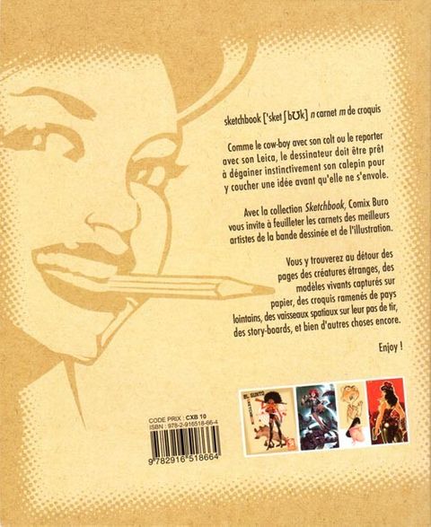 Aperçu de l'album Sketchbook Comix Buro - Sketchbook: El Gunto #1