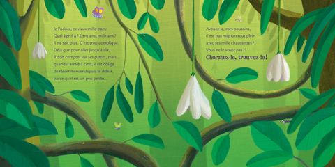 Aperçu de l'album Mamie Poule raconte tome 32 - Le Mille-pattes qui cherchait ses chaussettes