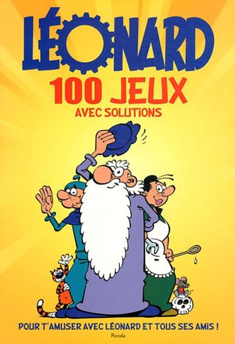 Couverture de l'album 100 jeux avec solutions pour t'amuser avec ton héros préféré et ses amis