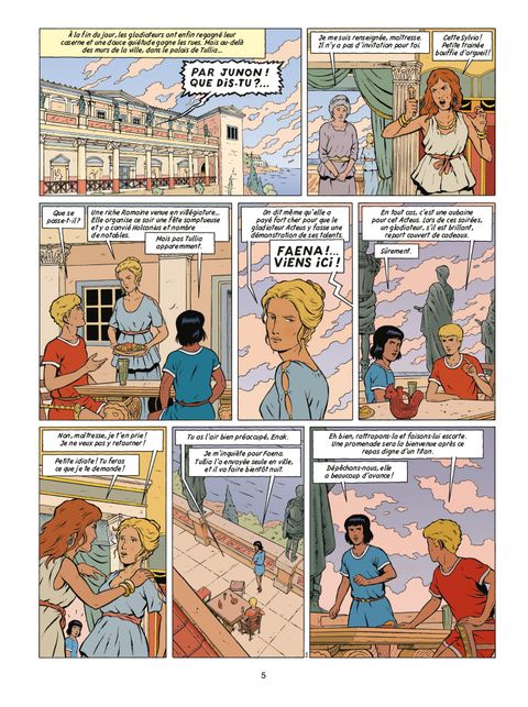 Aperçu de l'album Alix tome 36 - Le Serment du Gladiateur