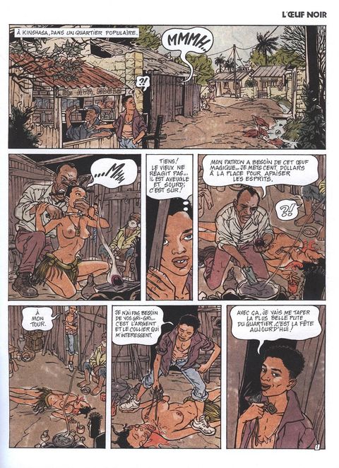 Aperçu de l'album Bd Africa ; les Africains Dessinent l'Afrique