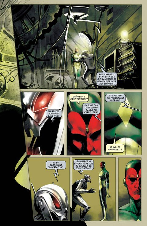 Aperçu de l'album Marvel-verse - Wanda et la Vision