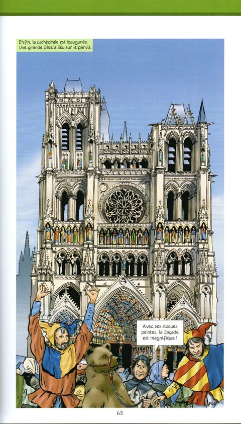 Aperçu de l'album L'Histoire de France en Bd - Le moyen âge en bd