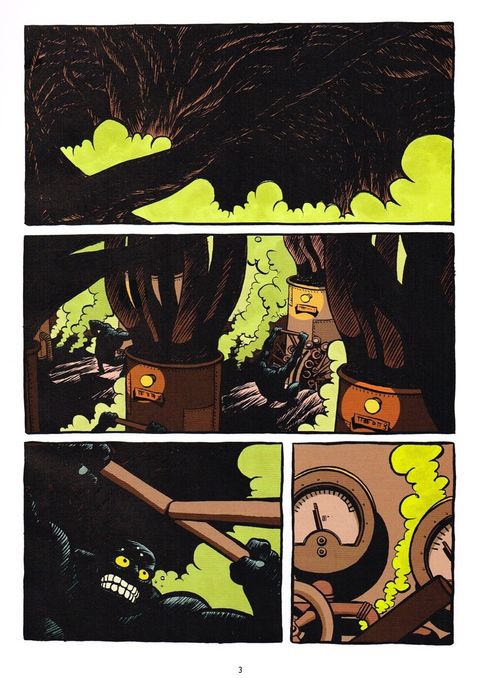 Aperçu de l'album Koma tome 1 - La Voix des Cheminées